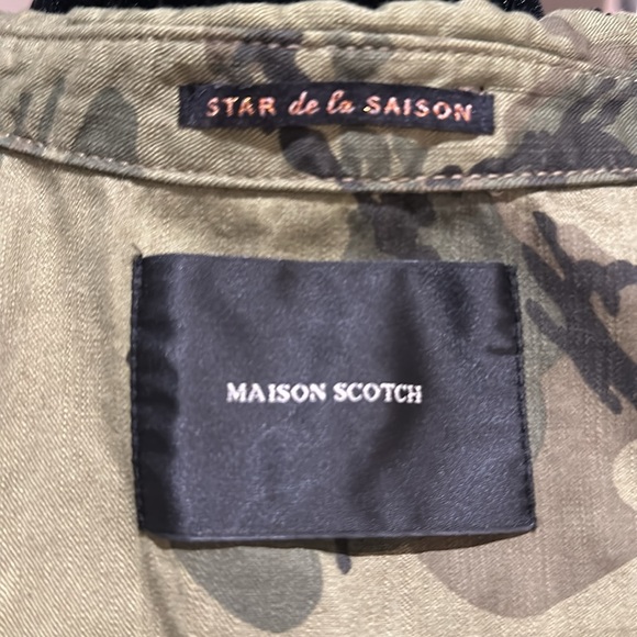 Maison Scotch sequin collar shirt - Picture 4 of 6